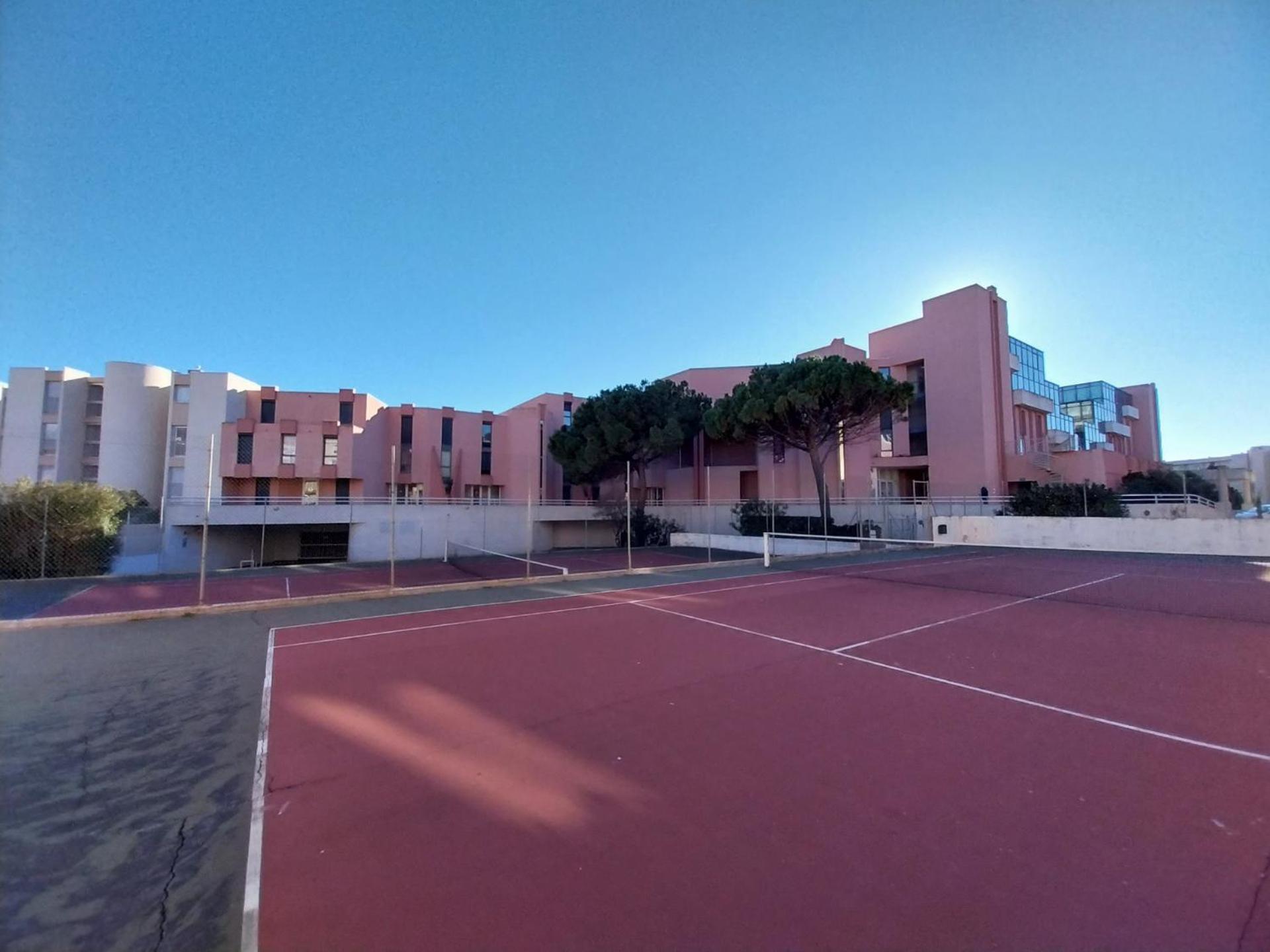 Studio Vue Mer Avec Pkg, Piscine, Tennis, Plage Direct Sète Buitenkant foto