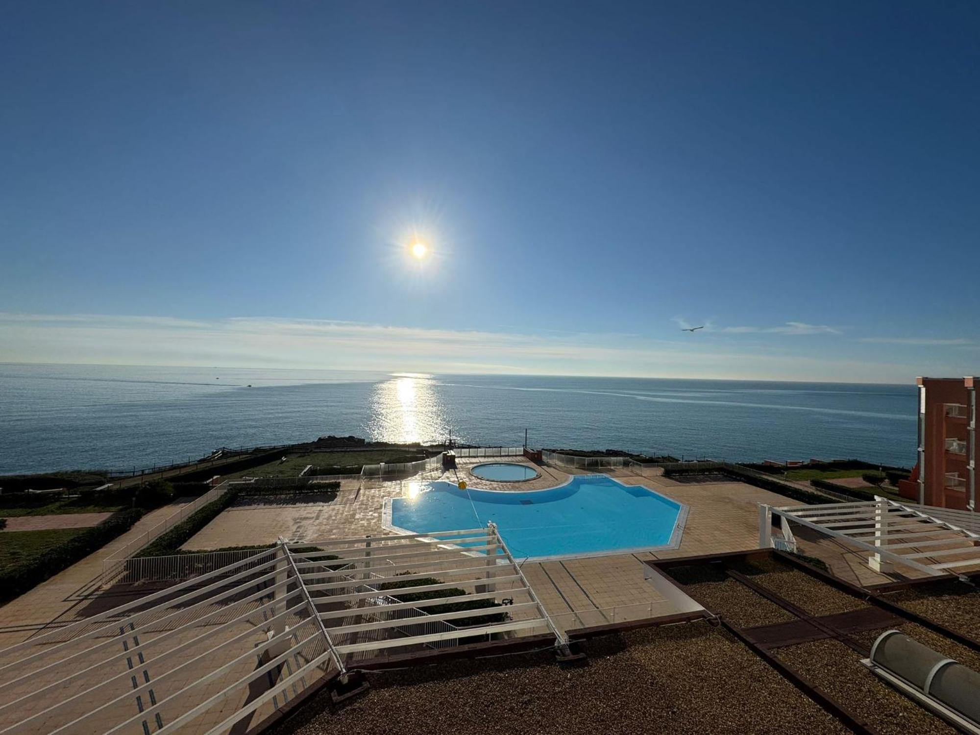 Studio Vue Mer Avec Pkg, Piscine, Tennis, Plage Direct Sète Buitenkant foto