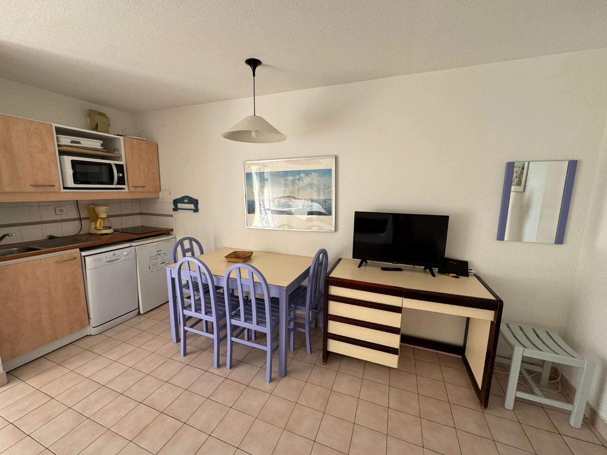 Studio Vue Mer Avec Pkg, Piscine, Tennis, Plage Direct Sète Buitenkant foto